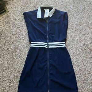 Entro Navy and White Dress